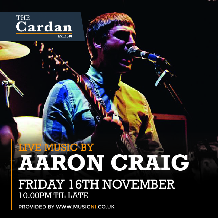 FRIDAY LIVE with AARON CRAIG